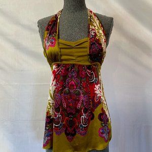 Bebe Silk Halter M
